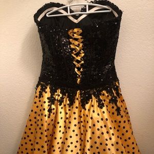 Nina Cannacci Couture Corseted dress